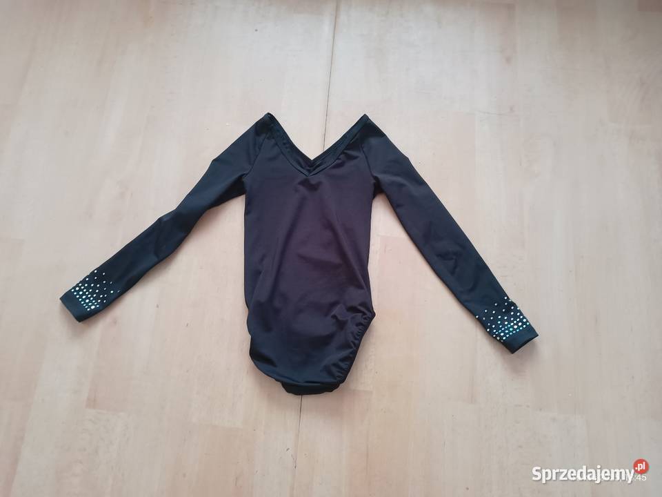 Kostium body dziewczynki długi rękaw gimnastyka Szczecin