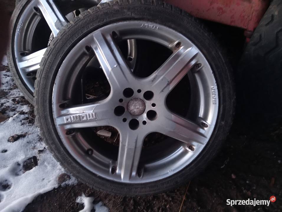 komplet felg momo 17 z oponami 5x100 Samochodowe Pyrzyce