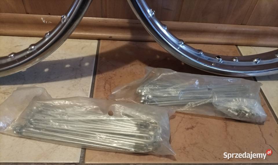 Felgi Obręcze Szprychy Nyple WSK WFM Konin sprzedam