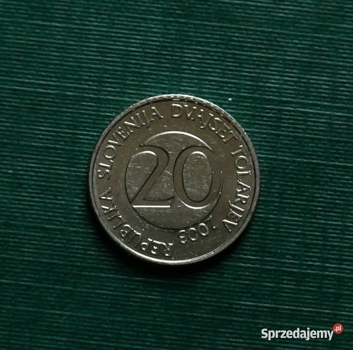 SŁOWENIA 20 tolarów 2003r Numizmatyka Gliwice