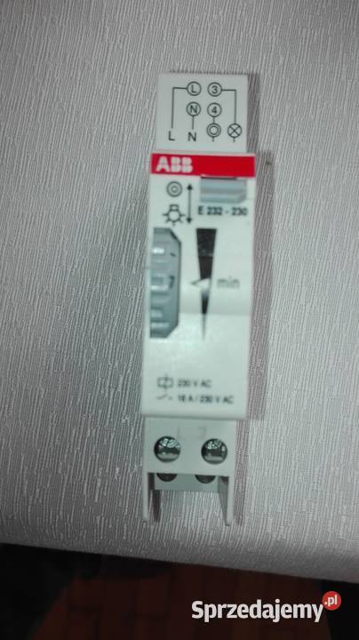 Wyłącznik czasowy prądu ABB nowy wielkopolskie Zbiersk-Cukrownia