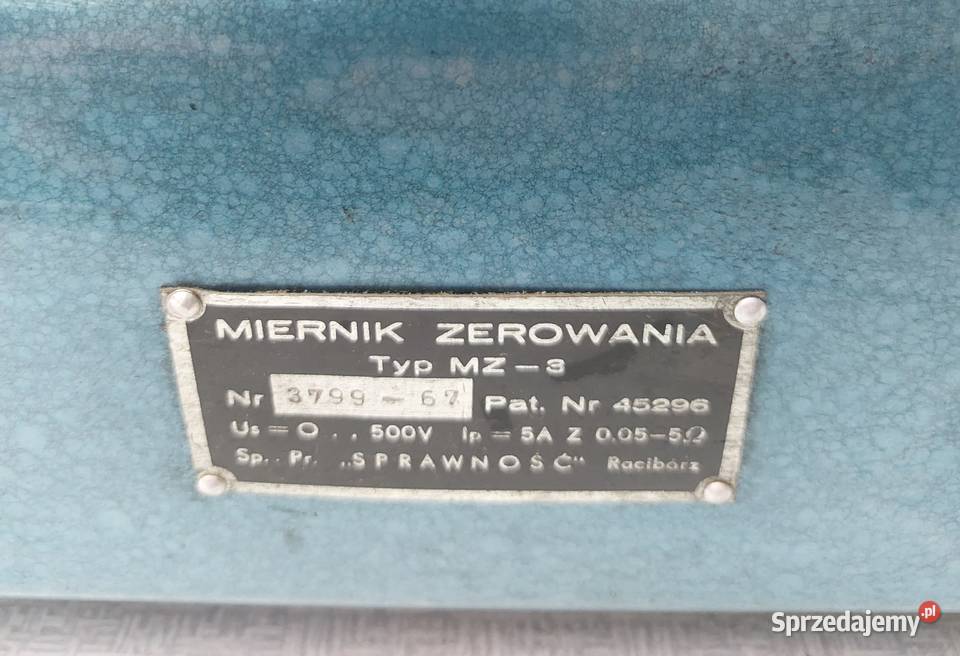Miernik zerowania MZ3