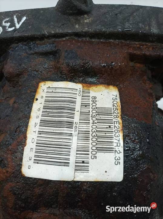 DYFERENCJAŁ MOST TYŁ 25 D 163 7502528 235 Bmw świętokrzyskie