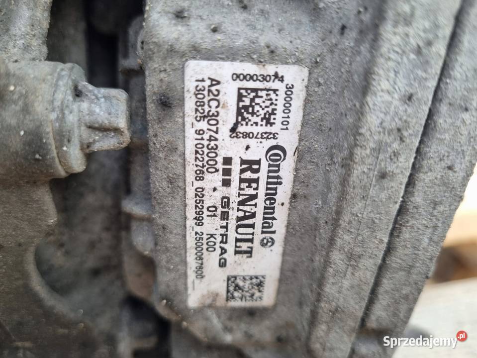 AUTOMATYCZNA SKRZYNIA BIEGÓW Renault Scenic III