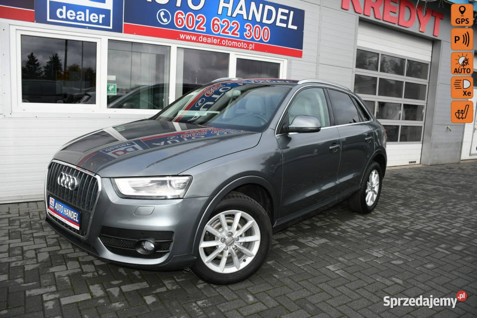 Audi Q3 20 TDI Serwis BiXenon LED Skóra Navi 162 elektryczne lusterka