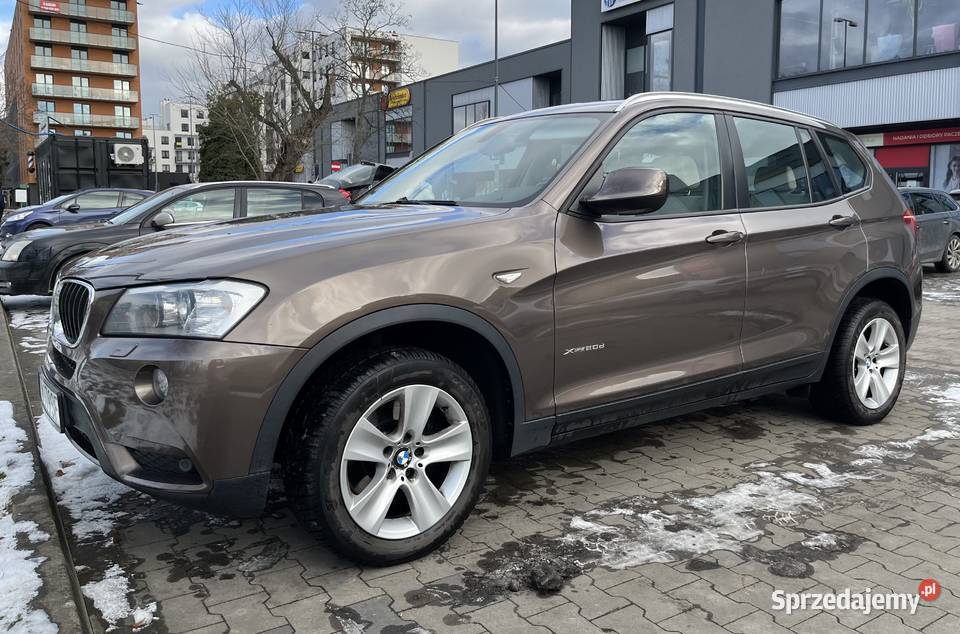 BMW X3 F25 20 Diesel niski przebieg Wrocław
