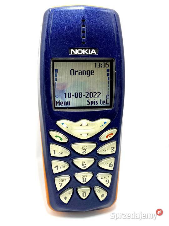 Telefon Nokia 3510i Granatowa Orange Warszawa