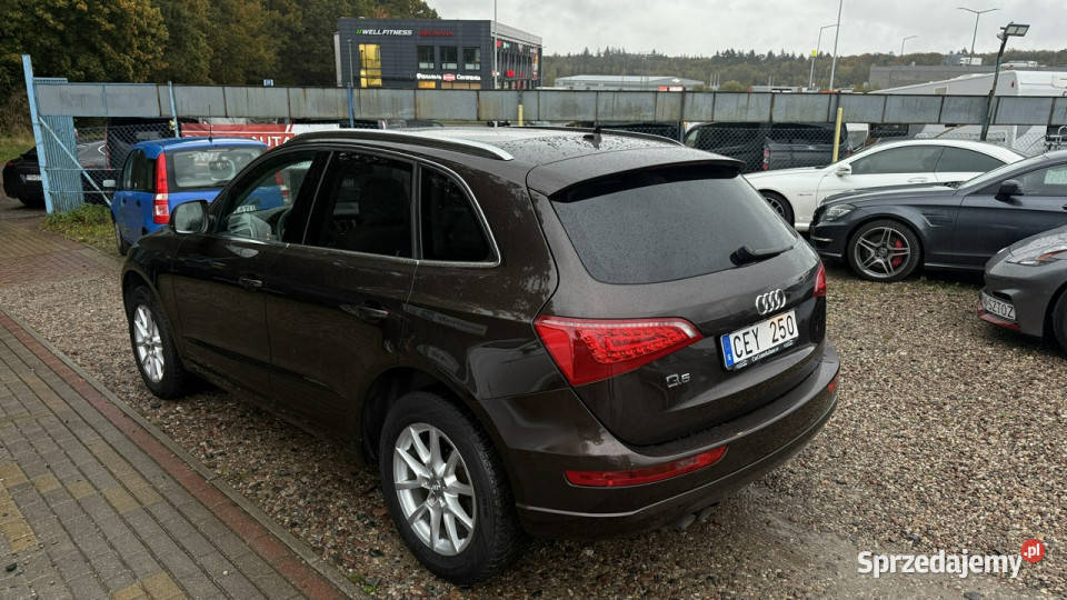 Audi Q5 20tdi 170 quattro panorama ledy bi xenon brązowy Gdańsk