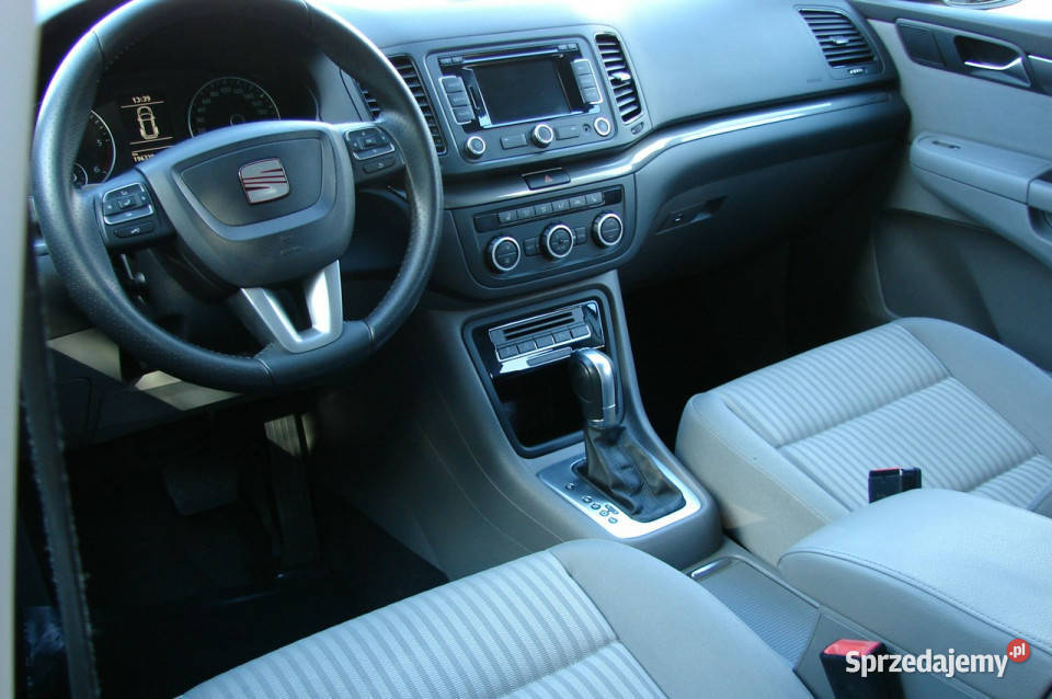 Seat Alhambra 20 TDI 140 Dsg Bogata Wersja II kamera cofania Piła sprzedam