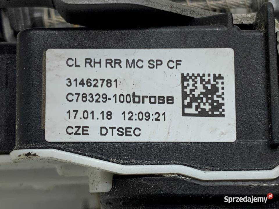 ZAMEK DRZWI PRAWY TYŁ VOLVO V90 II Kombi podkarpackie sprzedam