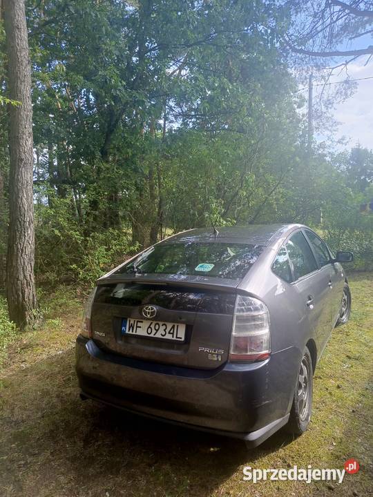 Toyota Prius II 15 BenzynaHybryda 20062009 Prius mazowieckie Warszawa