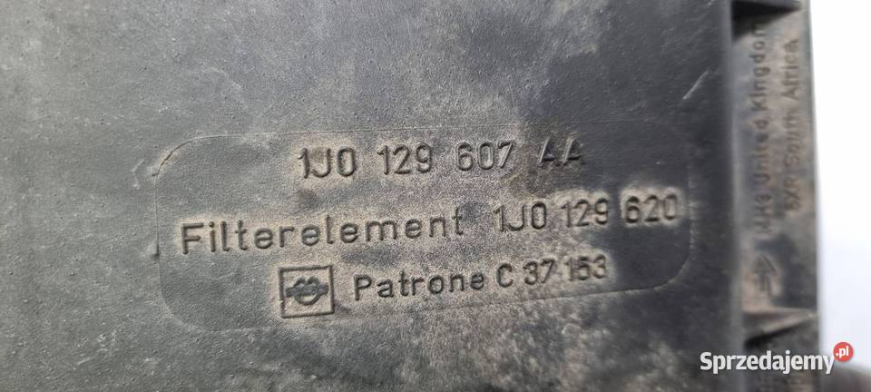 OBUDOWA FILTRA VOLKSWAGEN GOLF IV 1J0129607 Lipno