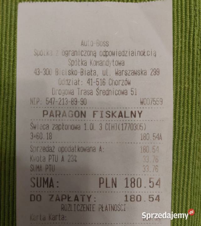 Świece zapłonowe Ford OE 1770305 Ruda Śląska sprzedam