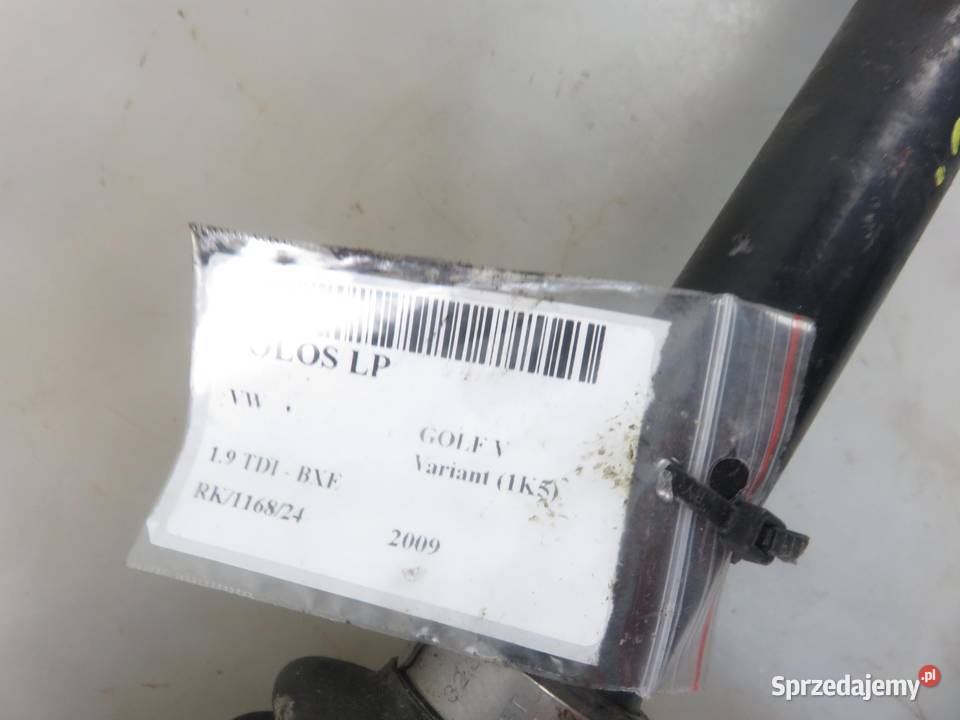 PÓŁOŚ LEWA PRZEDNIA VW GOLF V 19 TDI 1K0407271BD