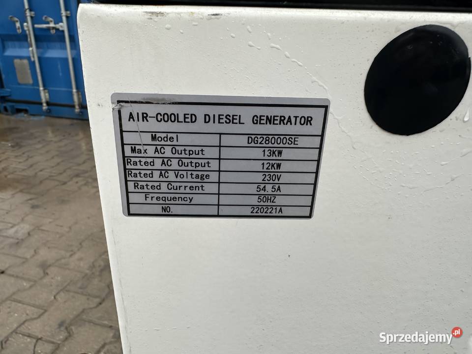 AGREGAT ASHITA SILENT DG28000SE podlaskie Białystok