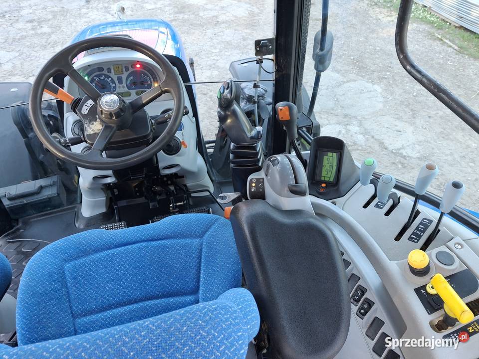 Holland T6160 Sprowadzony 4 Pierwsze Opony Rolnictwo Jabłonna Druga