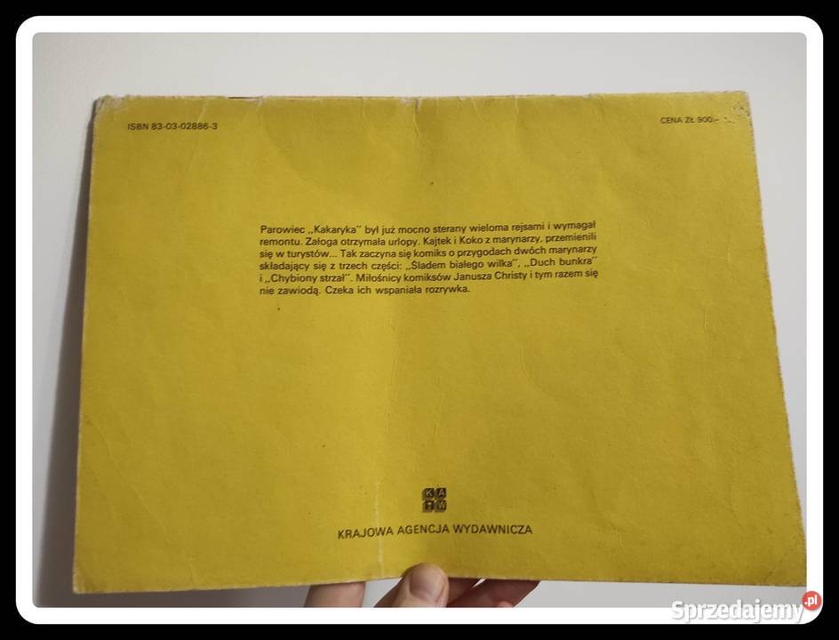 Kajtek i Koko Śladem białego wilka komiks 1989 mazowieckie sprzedam