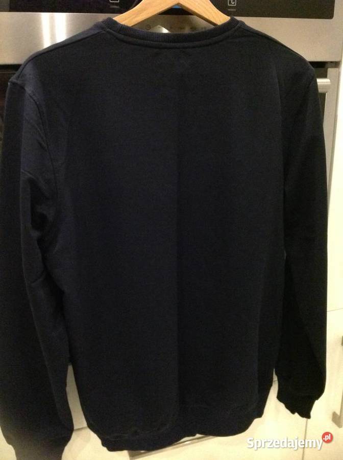 Granatowa Bluza Męska M Nowa Nowa Sól