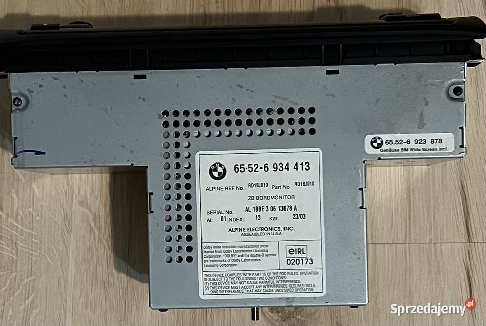 Sprzedam radio do BMW X5 E53 E39 Warszawa sprzedam