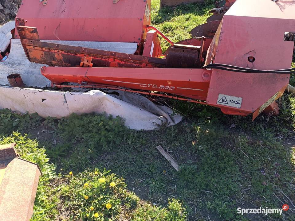 kuhn fc 243 cześci przekładnia kondycjoner wielkopolskie Borzęciczki