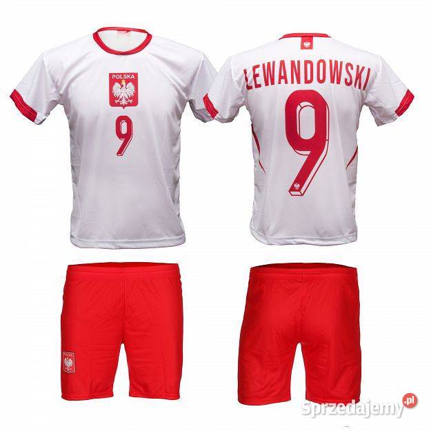 KOSZULKA STRÓJ LEWANDOWSKI 9 POLSKA PREZENT Piłka nożna Kraków