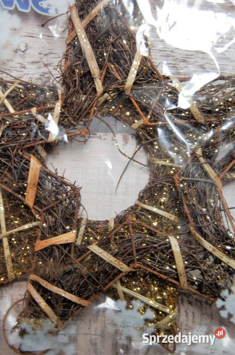 Gwiazda gwiazdka pleciona ozdoba naturalna Arpex Lublin