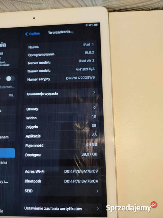 iPad Air 2 64GB Olsztyn