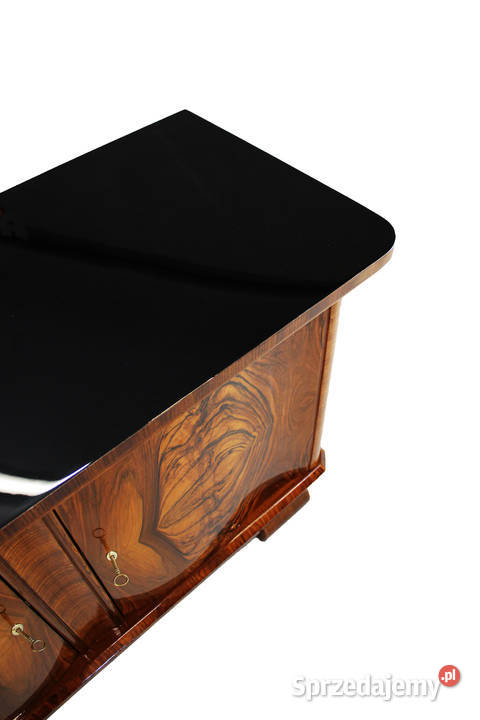 Niepowtarzalna komoda art deco z czarnym blatem Bydgoszcz sprzedam