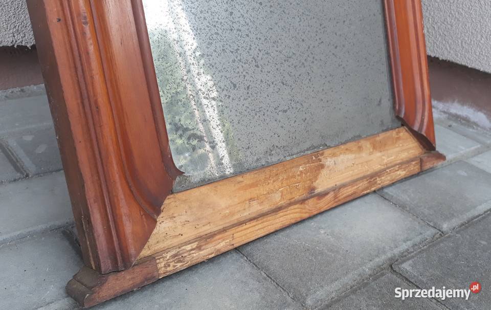 Zabytkowe lustro Biedermeier do renowacji Tczew