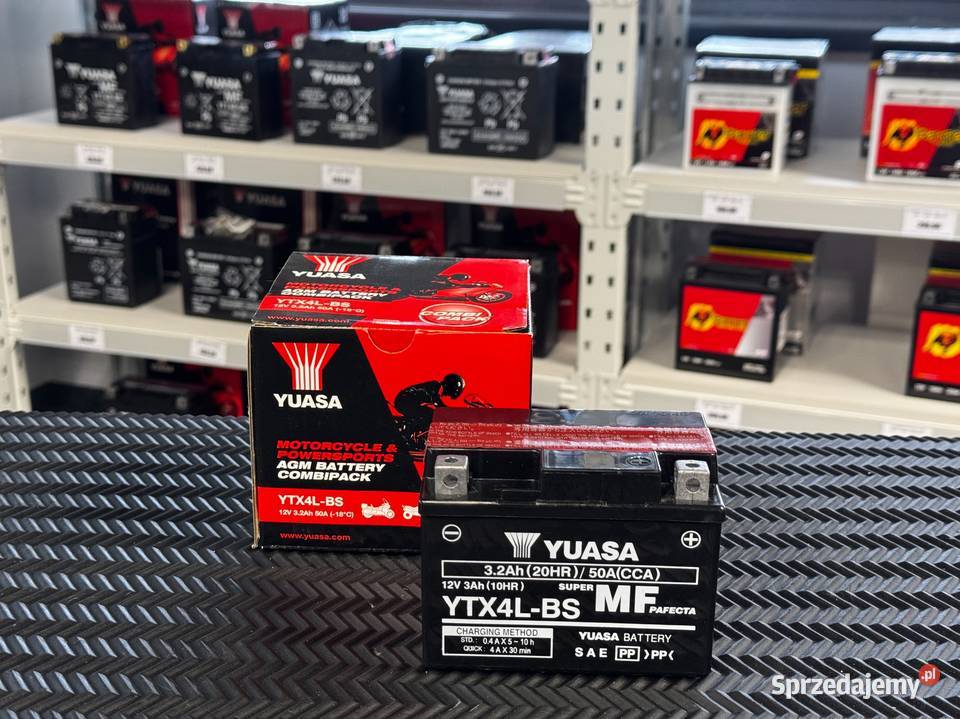 Akumulator YTX4LBS 12V 32Ah YUASA Jasło sprzedam
