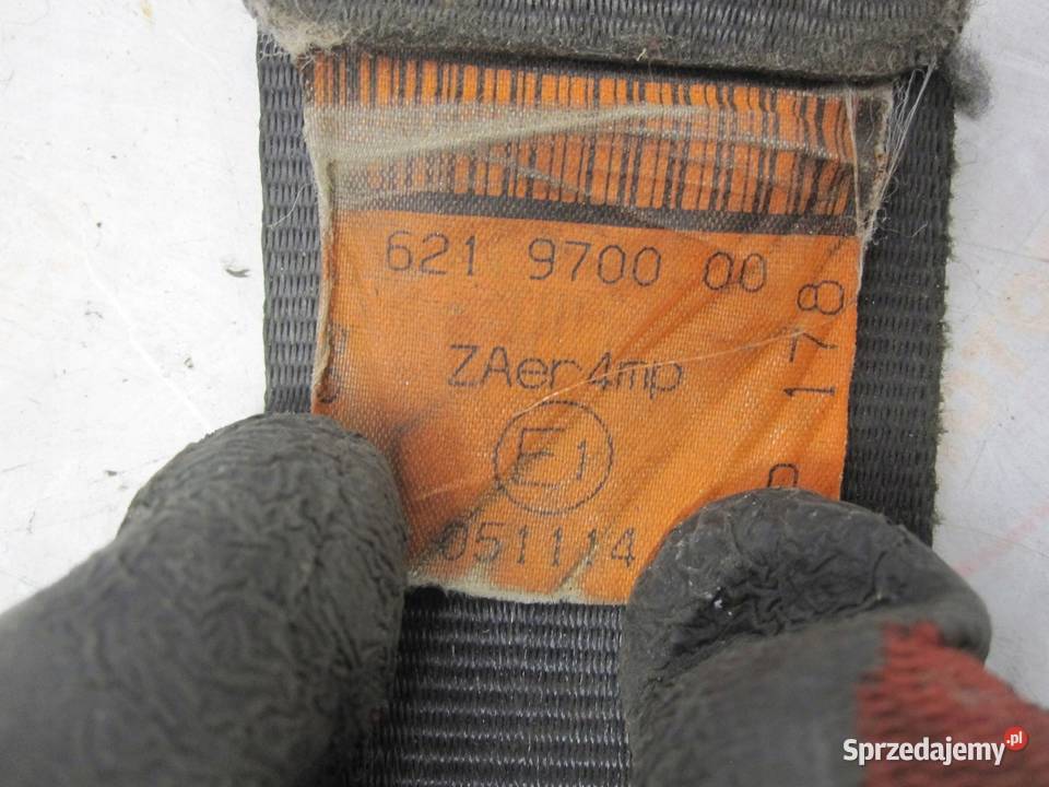 FIAT PUNTO EVO LIFT 13r pas bezpieczeństwa prawy Wyposażenie wnętrza