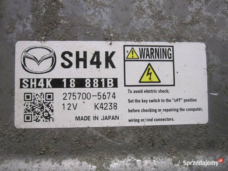 MAZDA 6 III GJ 14r komputer sterownik silnika