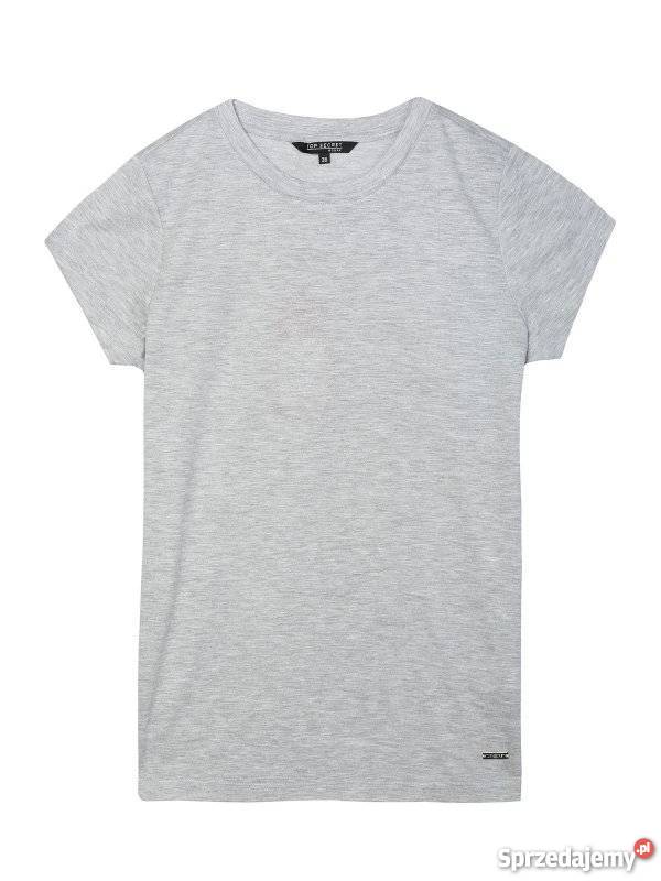 szary tshirt Top Secret Olkusz