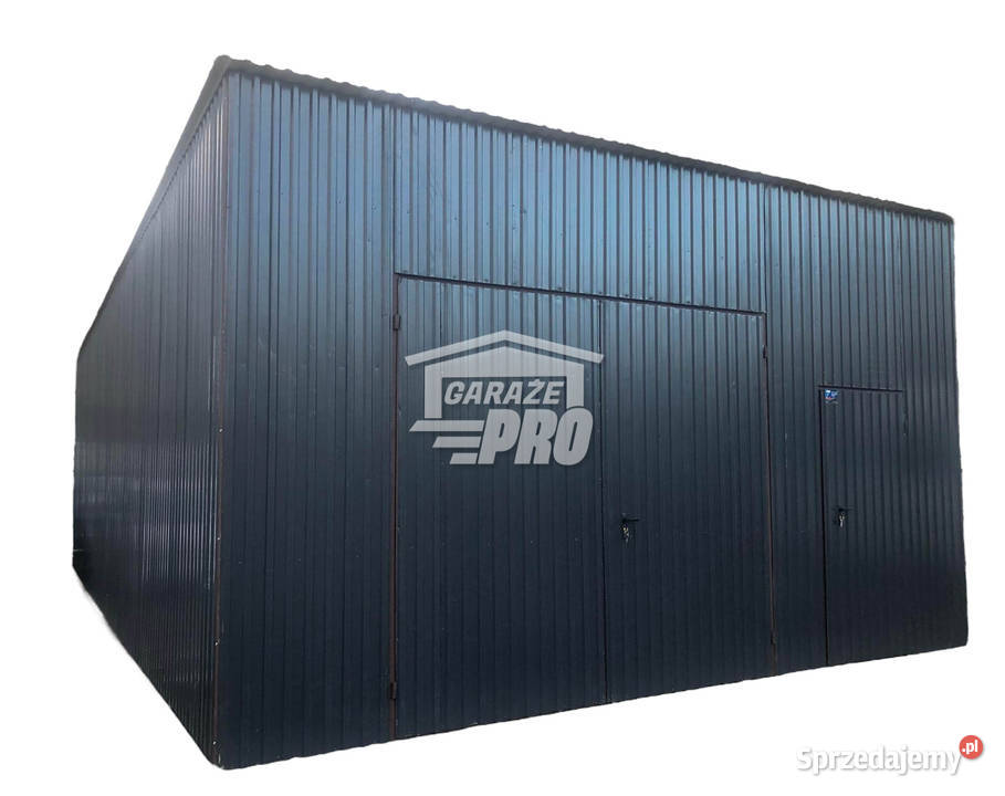 Hala Garaz blaszany 6x7 Brama dwuskrzydłowa Mysłowice sprzedam