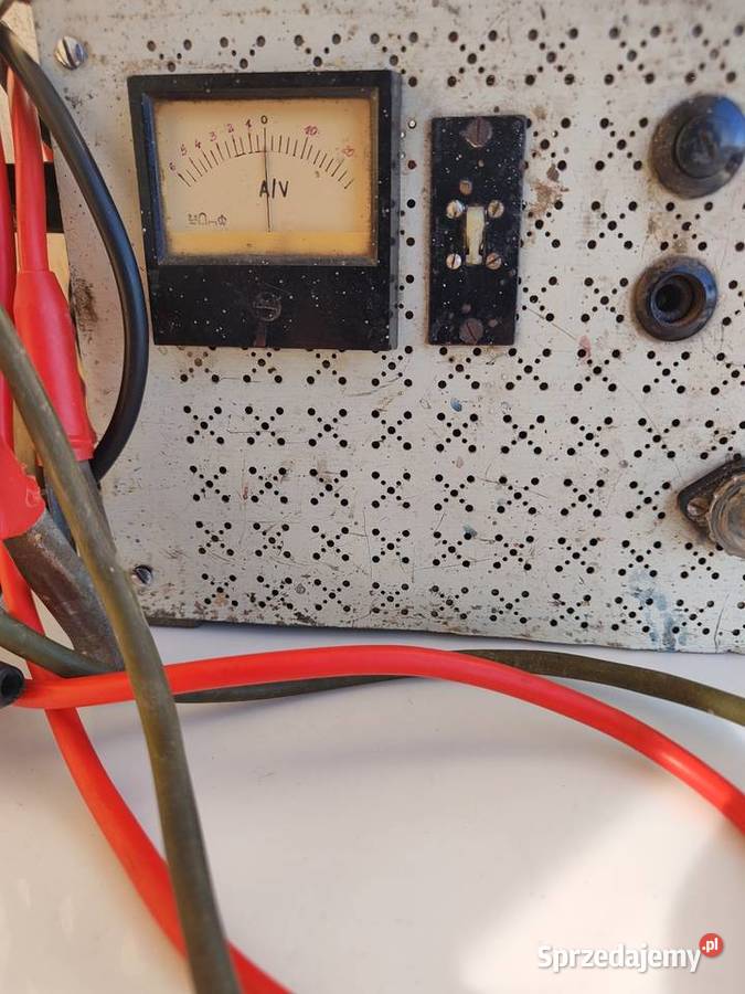 Prostownik do ładowania akumulatorów samoróbka Olecko