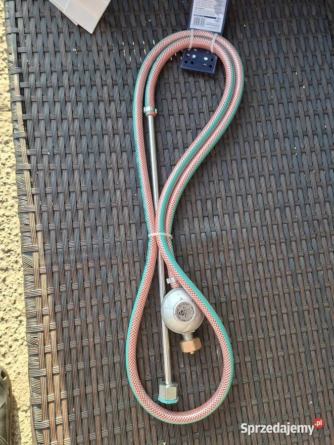 Wąż do gazu VGEL końcówka prostadługa 2 m gaz Dom i Ogród Dobrzykowice