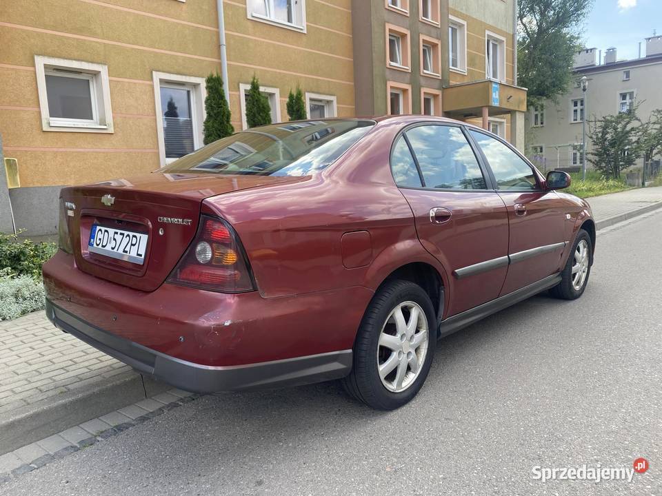 Chevrolet evanda 20 lpg wazny na 5 lat benzyna+LPG