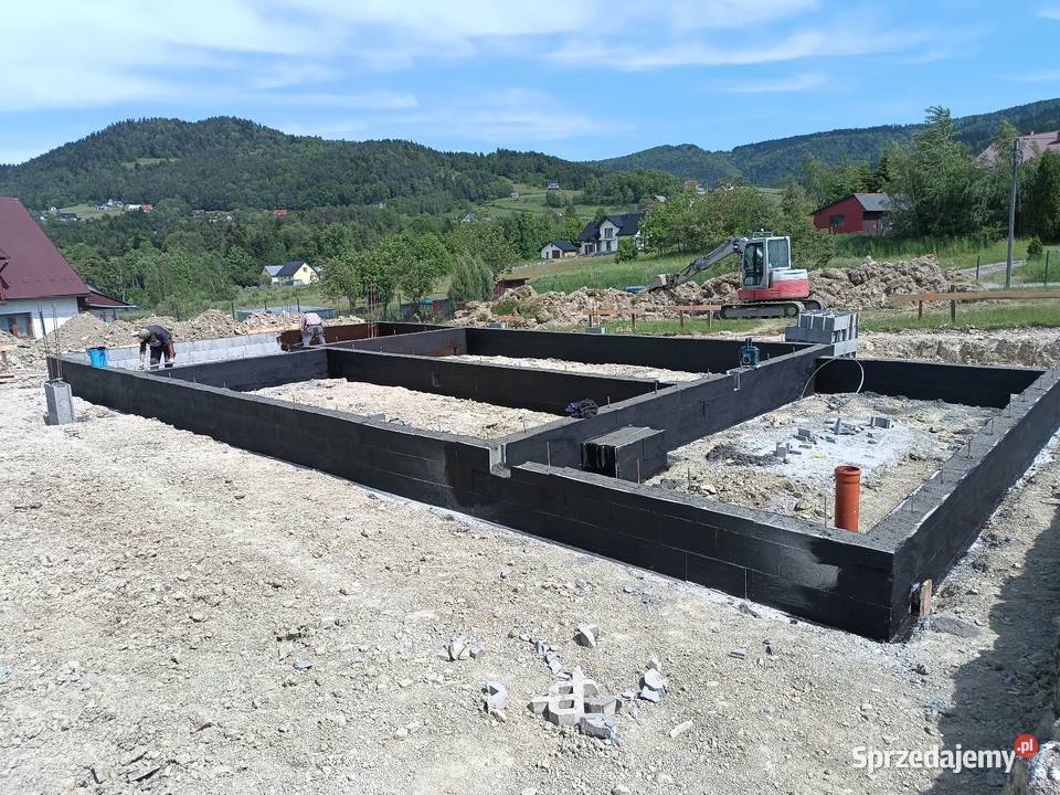 Budowa domów garaży budynków gospodarczych Limanowa