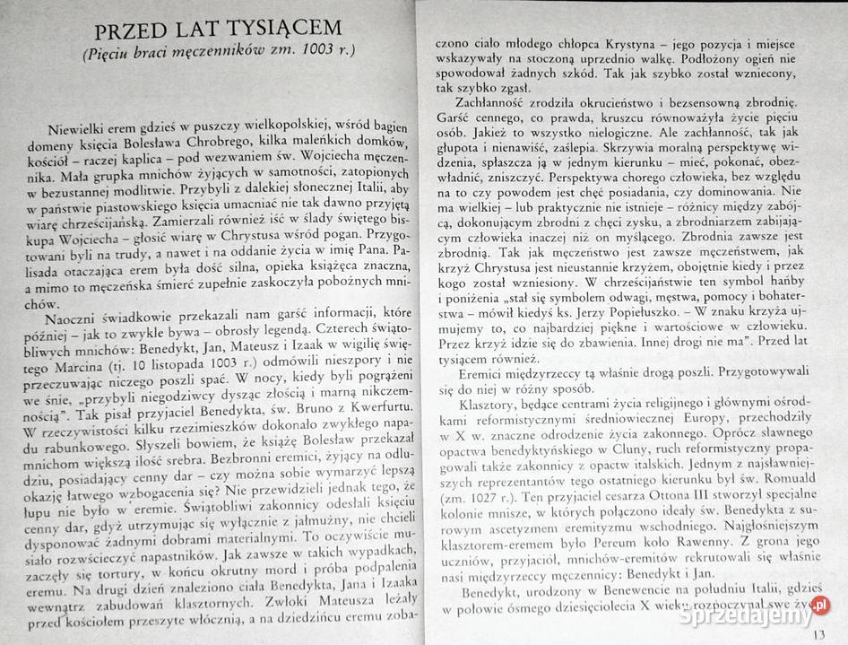 Życie Bogiem znaczone Marek Budziarek