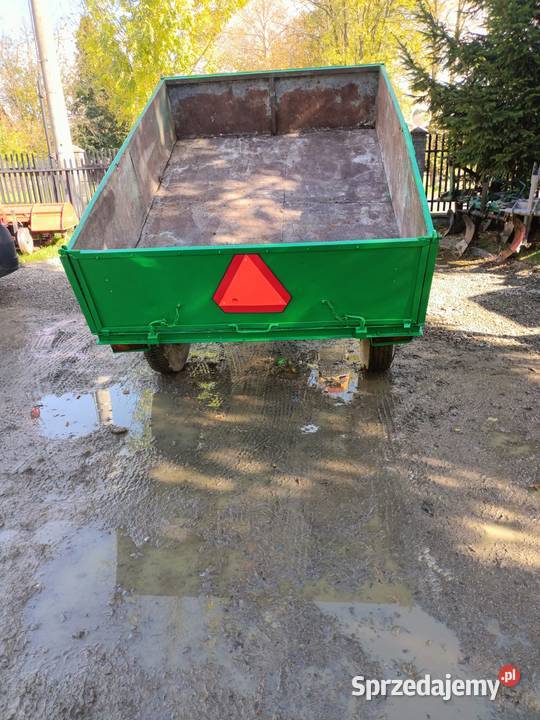Przyczepa Rolnicza z Kiprem nieuszkodzony Jasło