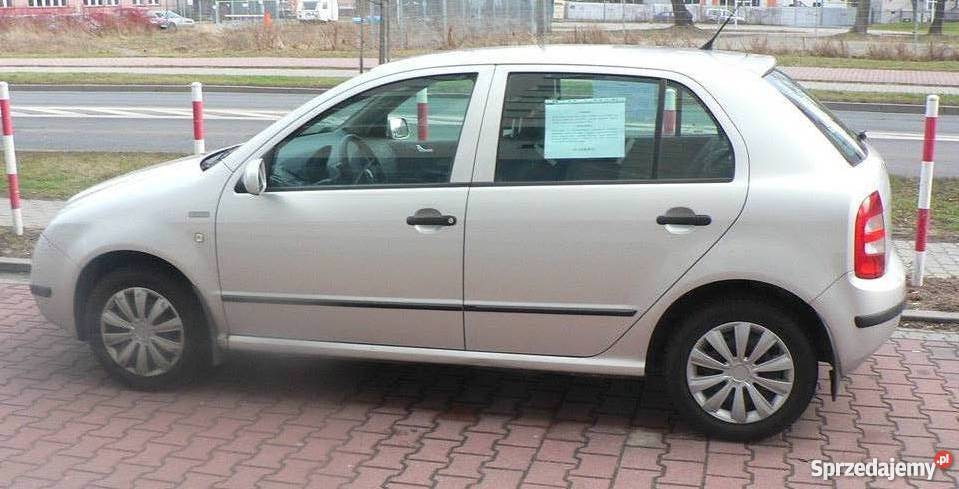 Skoda Fabia 2004 12 64 klimatyzacja blokada skrzyni biegów Fabia mazowieckie Warszawa