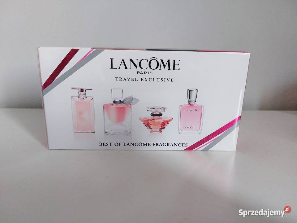 zestaw perfum Lancome w wersjach podróżnych Poznań sprzedam