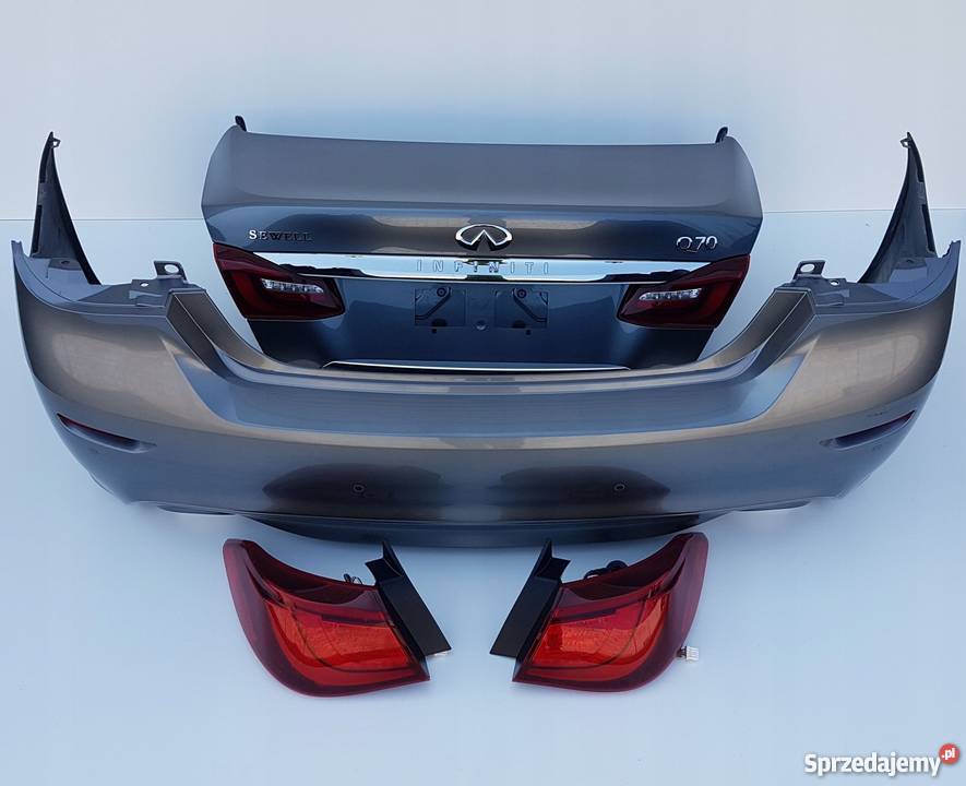 ZDERZAK TYLNY TYŁ INFINITI Q70 2013 wielkopolskie Nowy Tomyśl