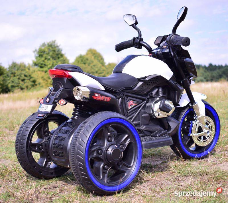 MOTOR MOTO 3 KOŁOWY ŚWIECĄCE KOŁA GAZ W Toruń