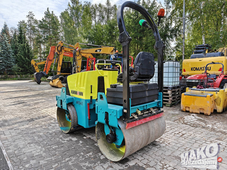 Walec dwubębnowy AMMANN AV262 Przegubowy tandem świętokrzyskie