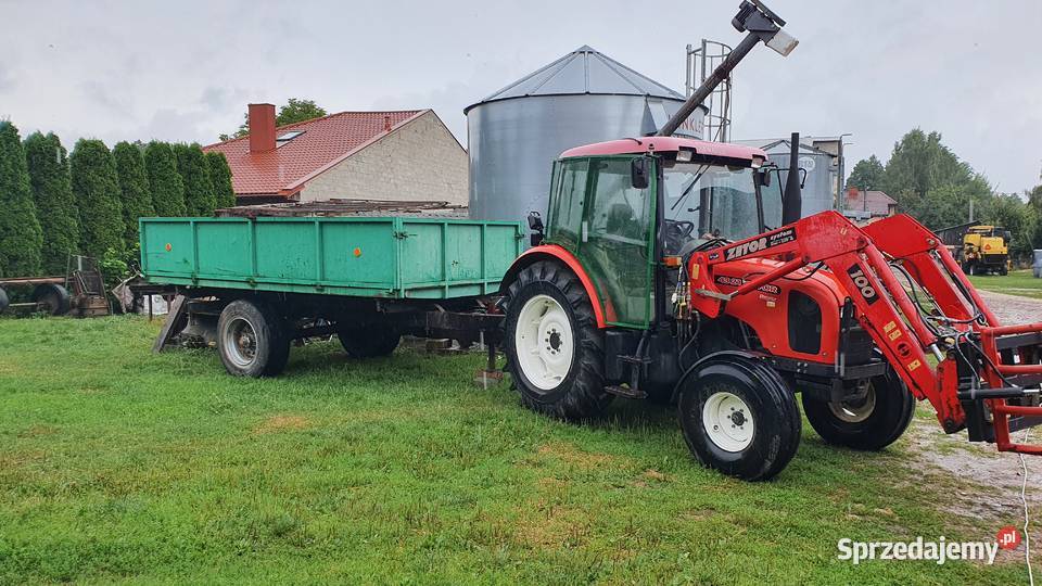 Zetor 4321 z turem Aleksandrów