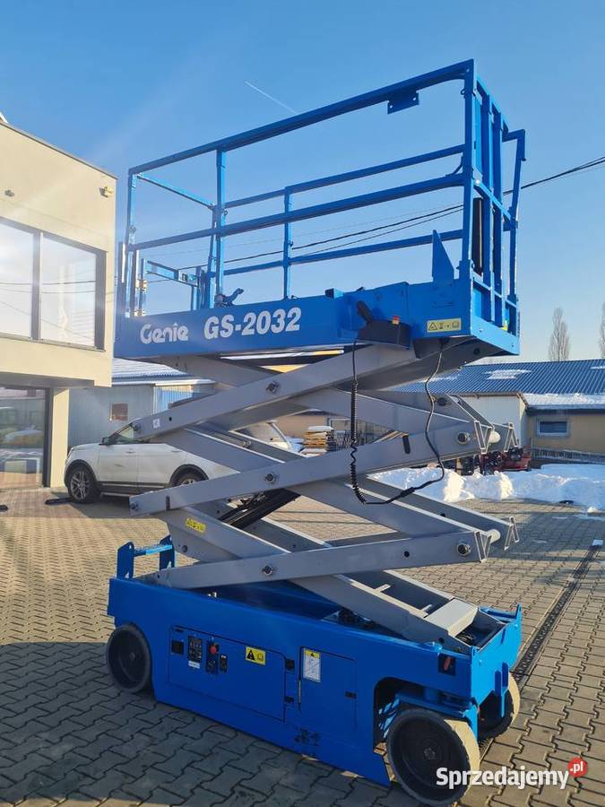 Podnośnik nożycowy elektryczny Genie GS2032 2012 małopolskie Dąbrowa Tarnowska