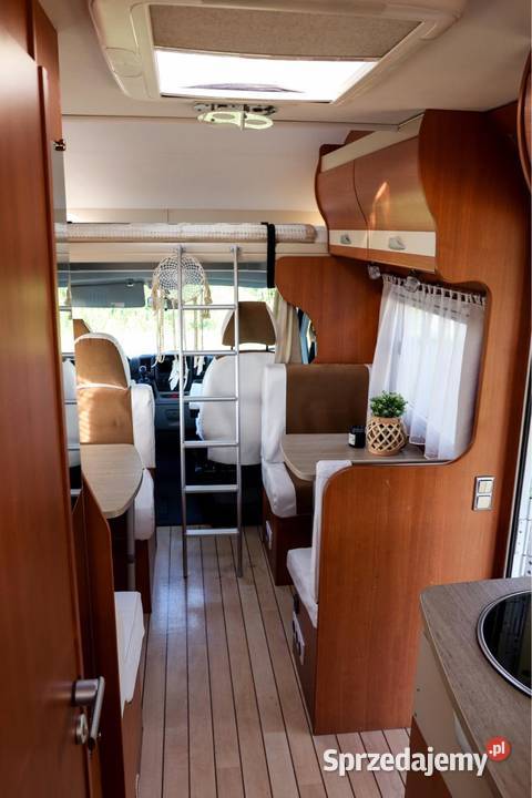 Kamper Fiat Ducato Pilote stan perfekcyjny wspomaganie kierownicy Rybnik