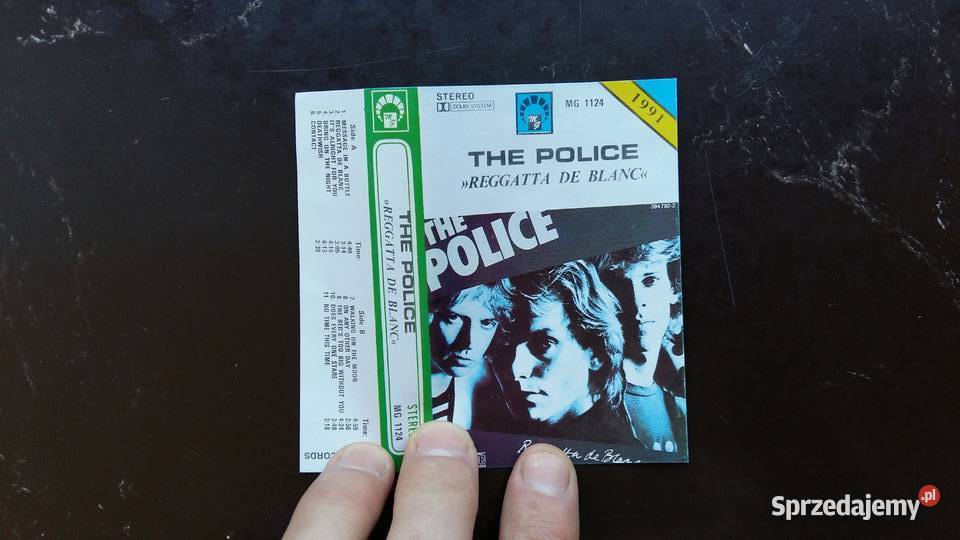 Kaseta The Police Reggatta de Blanc Siemiatycze