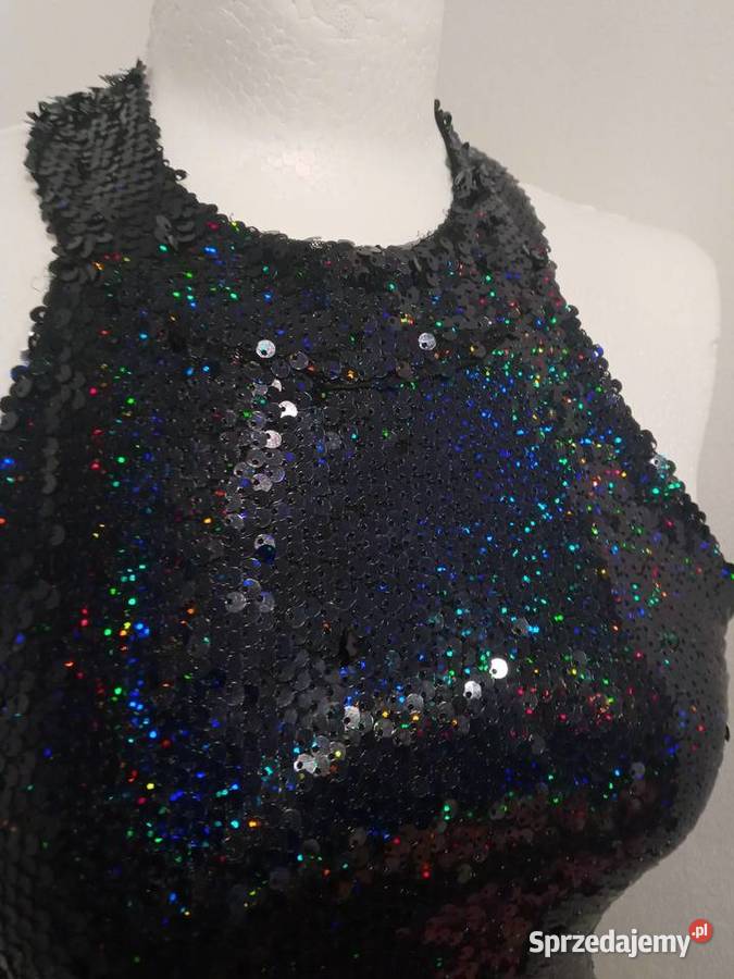 Sukienka w cekiny bez rękawa Biłgoraj